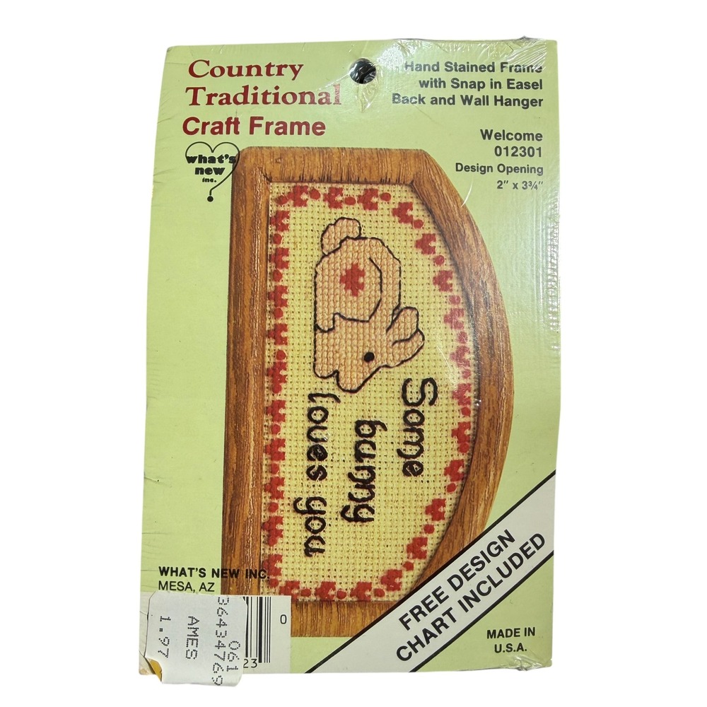 What's New Inc. Country Traditional Craft Some Bunny Loves You Kit New Vintage